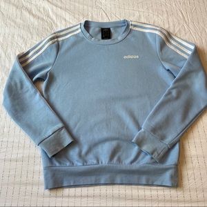 Light Blue Adidas Crewneck